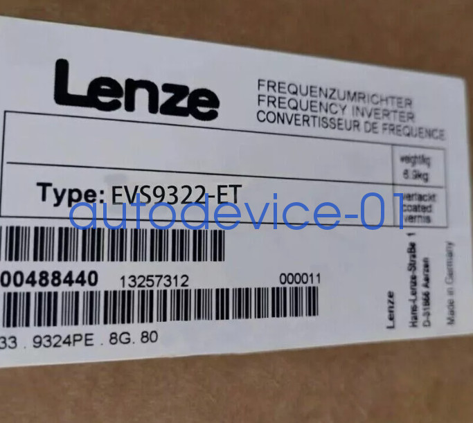 EVS9322-ET 1PCS New Lenze Servo Inverter EVS9322-ET DHL/FedEx