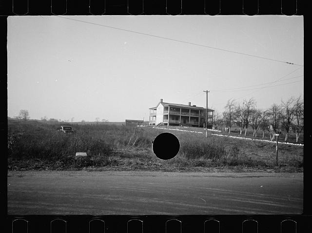 Photo:Hamilton County Ohio Steel Subdivision Half-Built House 1935 Dec.