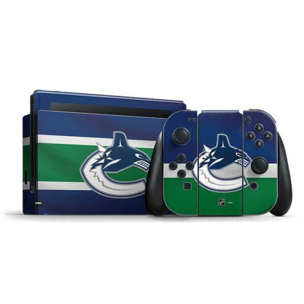 NHL Vancouver Canucks Nintendo Switch Bundle Skin - Vancouver Canucks Jersey