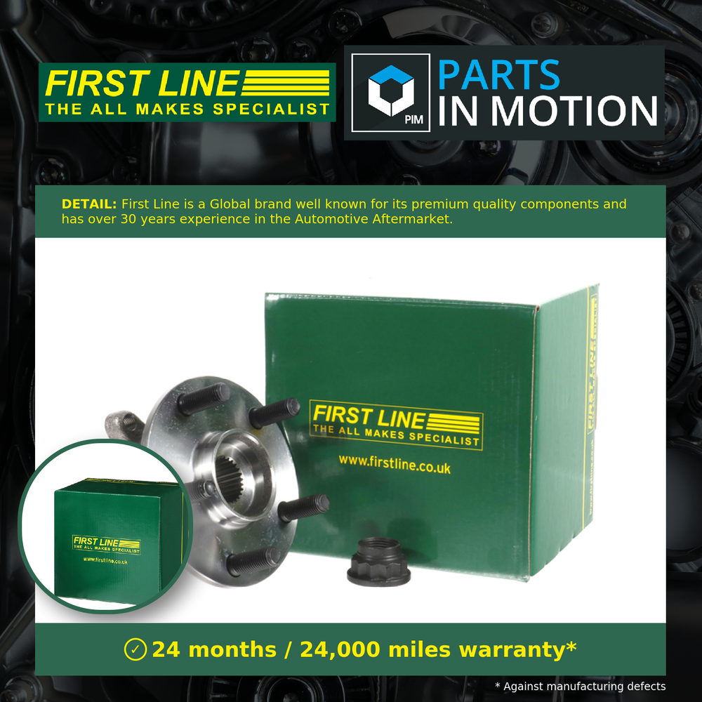First Line FBK1158 Wheel Bearing Kit