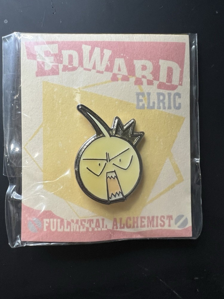 Rare Fullmetal Alchemist Edward Elric Enamel Pin Movic 2003 Japan