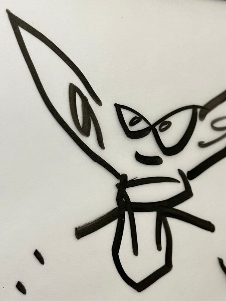 Futura2000 Hand-Drawn Graffiti Art #09 Original Street Art Pointman brand new