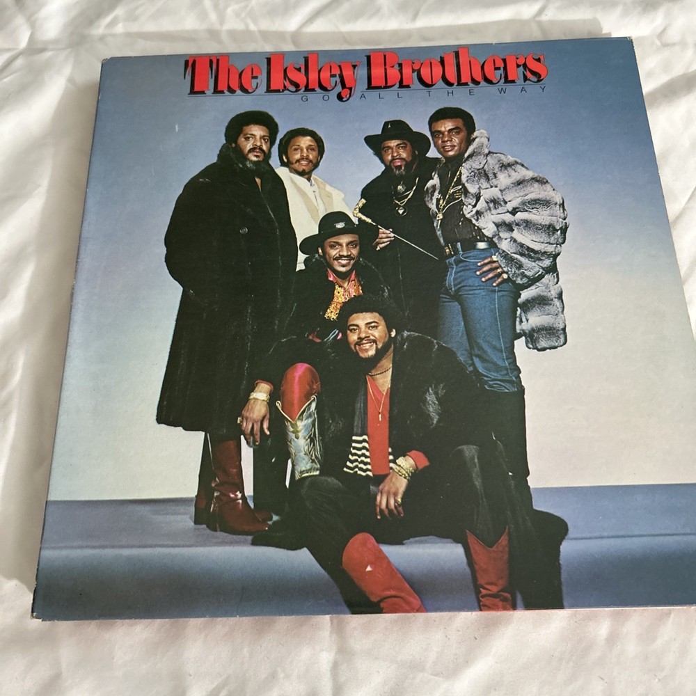 The Isley Brothers Go All the Way Vinyl Record  TNeck (1980)