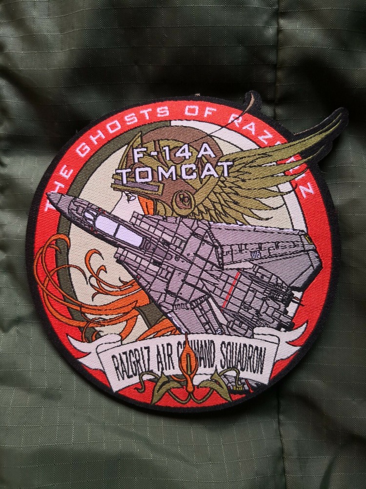 Ace Combat 5: Unsung War, Ghosts of Razgriz F-14 Air Force morale military patch-image