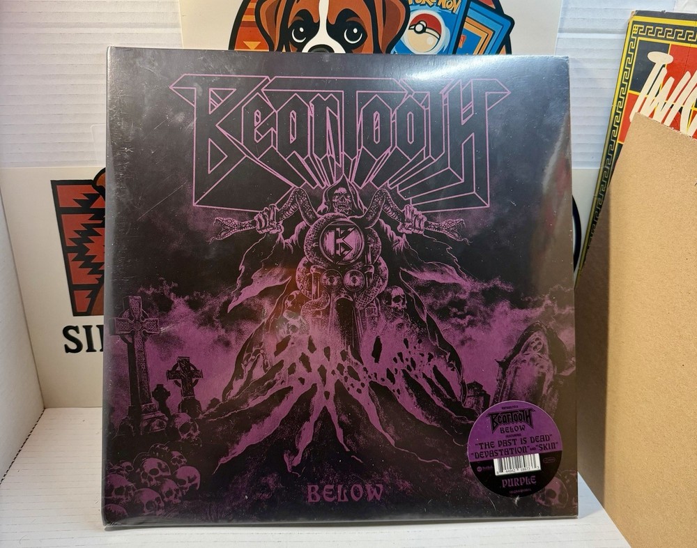Beartooth Below Limited Edition Purple Colored Vinyl LP Record Red Bull Records