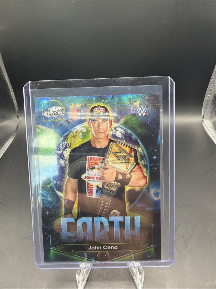 2026 Topps Chrome Cosmic WWE John Cena Earth SSP Planetary Pursuit Legend