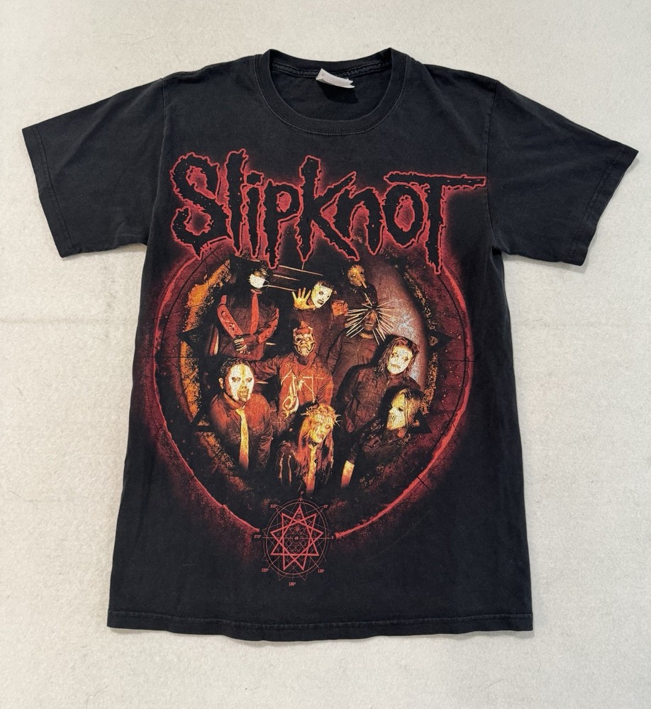 Vintage Slipknot Rock Band T-Shirt Size S