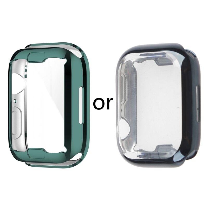 TPU Soft for Case Comfortable Bumper Cover Protect for Apple-Watch 41/45mm fo