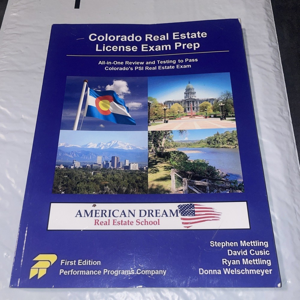 Colorado Real Estate License Exam Prep: All-in-One Review and Testing.. PB