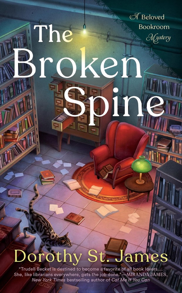 The Broken Spine (A Beloved Bookroom Mystery)