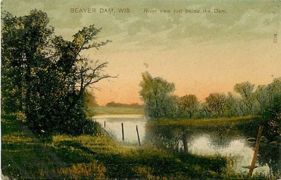 WI, Beaver Dam, Wisconsin,  River View