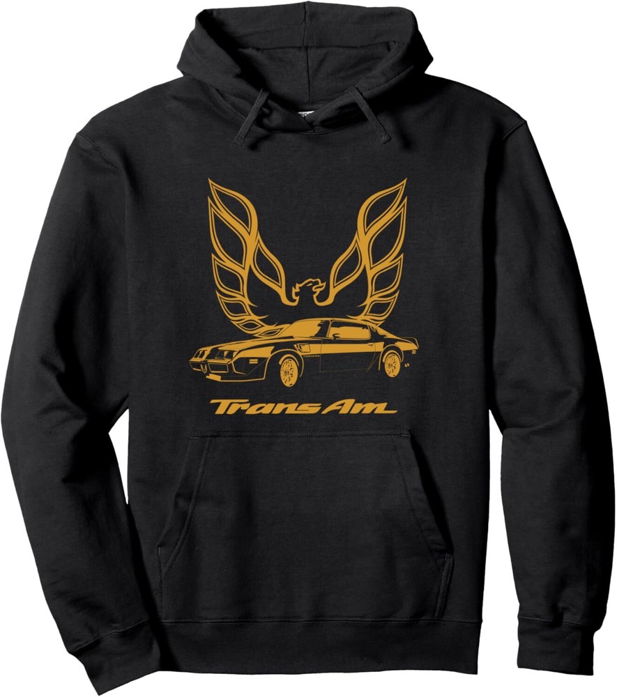 Classic old school firebird muscle car classic american car Pullover Hoodie