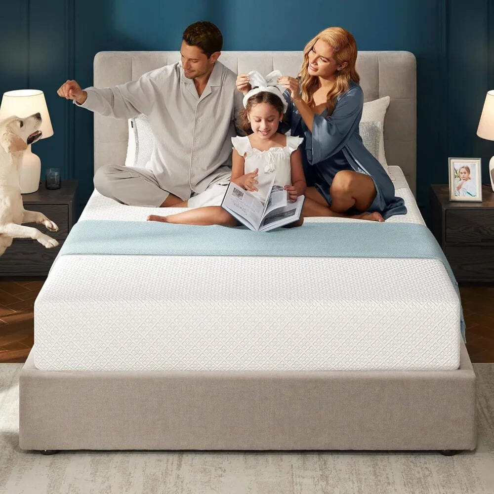 6 Inch Cooling Gel Memory Foam Twin Mattress - Medium Firm Support