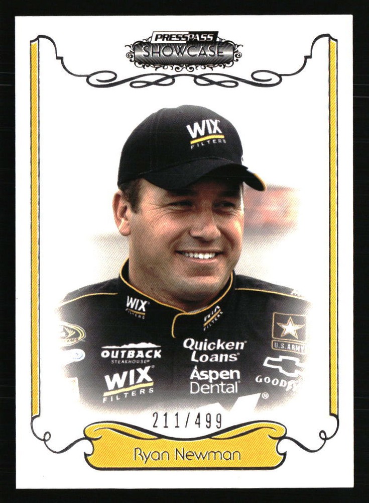 Ryan Newman 2012 Press Pass Showcase #19 Racing Card /499