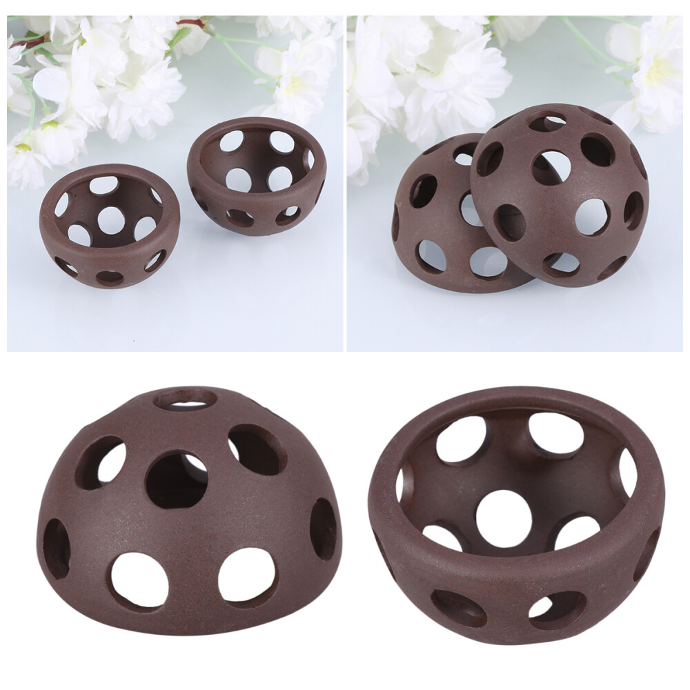 2 Pcs Shrimp Breeding Shelter Underwater Decoration Creative Fish Tank