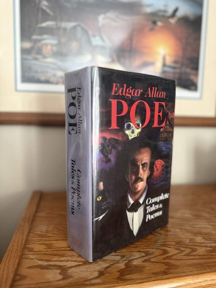Complete Tales and Poems by Edgar Allen Poe (1989, Hardcover, Dust Jacket)