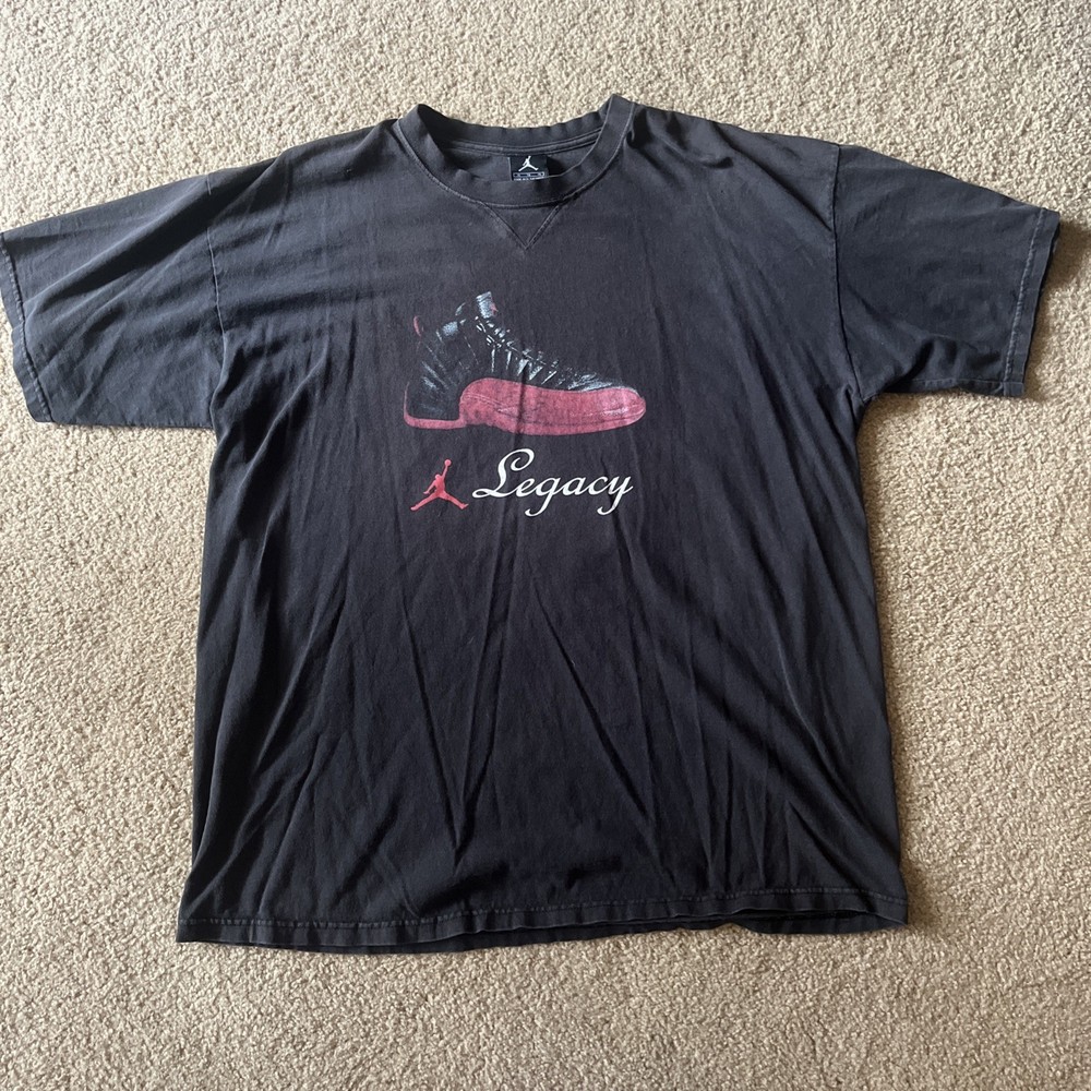 Air Jordan Vintage Flu Game “Legacy T Shirt” Men’s Size XL