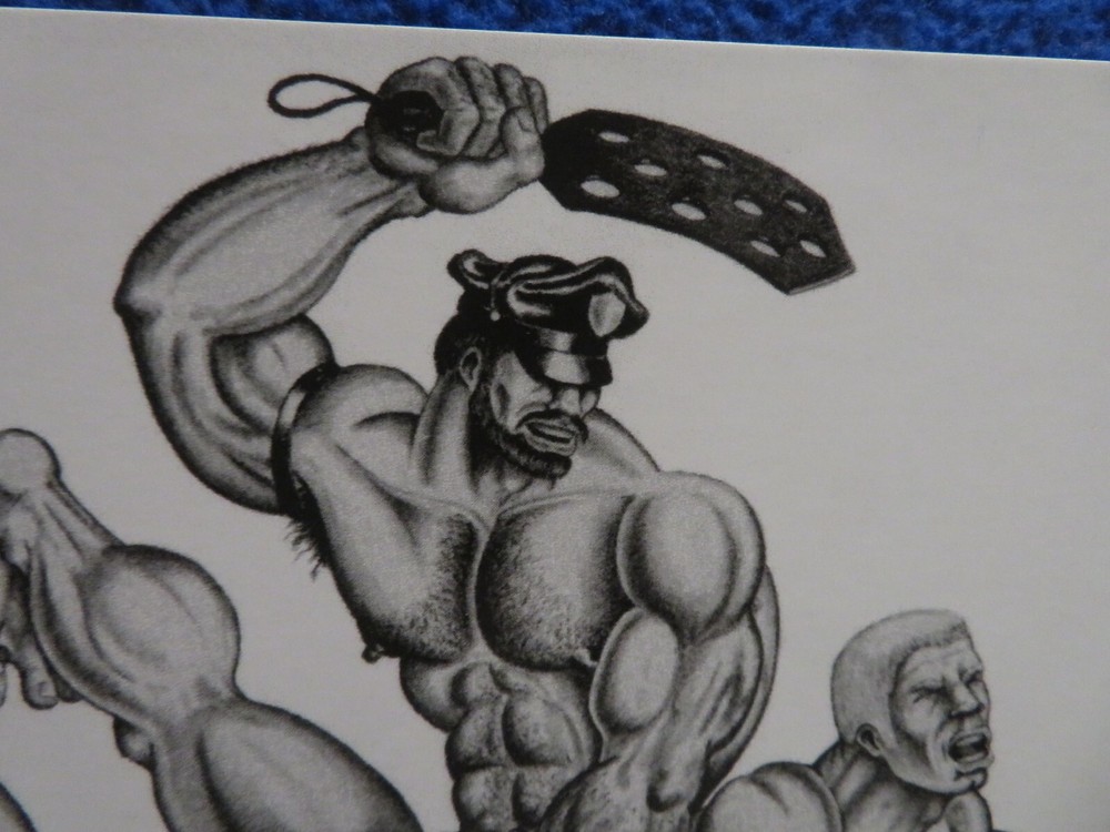 Tom Of Finland  The Hun Leather  5X7  Postcard