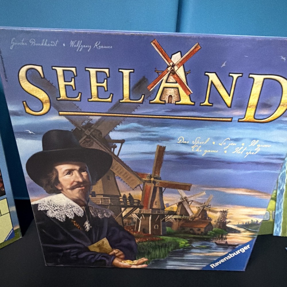 Ravensburger Seeland Strategy Board Game Complete 2 Players 9+ 2006