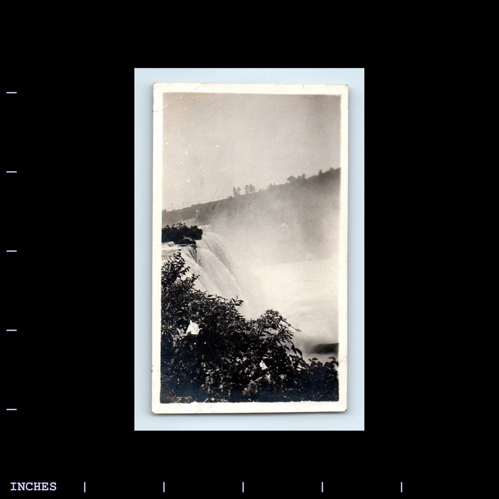 Old Vintage Photo LANDSCAPE WATERFALL