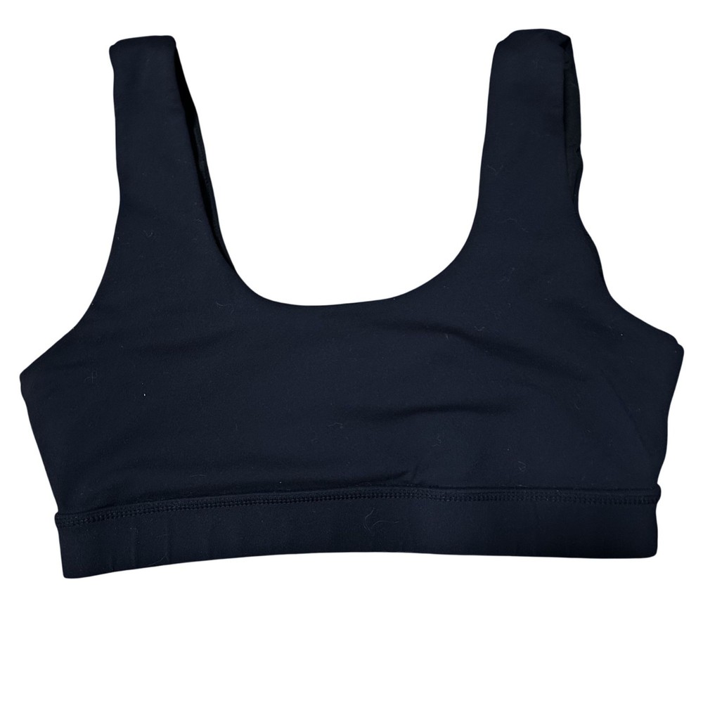 Glyder Splendid Bra Scoop Neck/Back High Impact Can Accommodate Cups Black Large-image