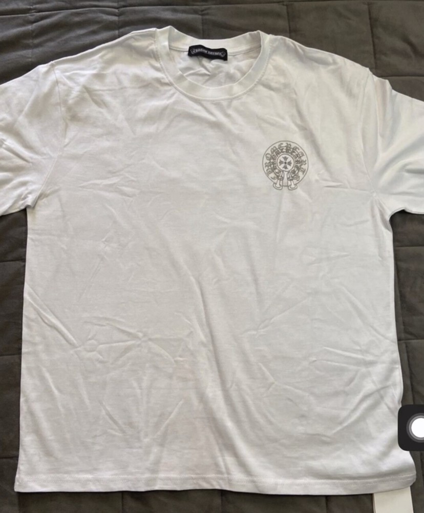 Chrome Hearts T-Shirt Two Tone Shiny Silver