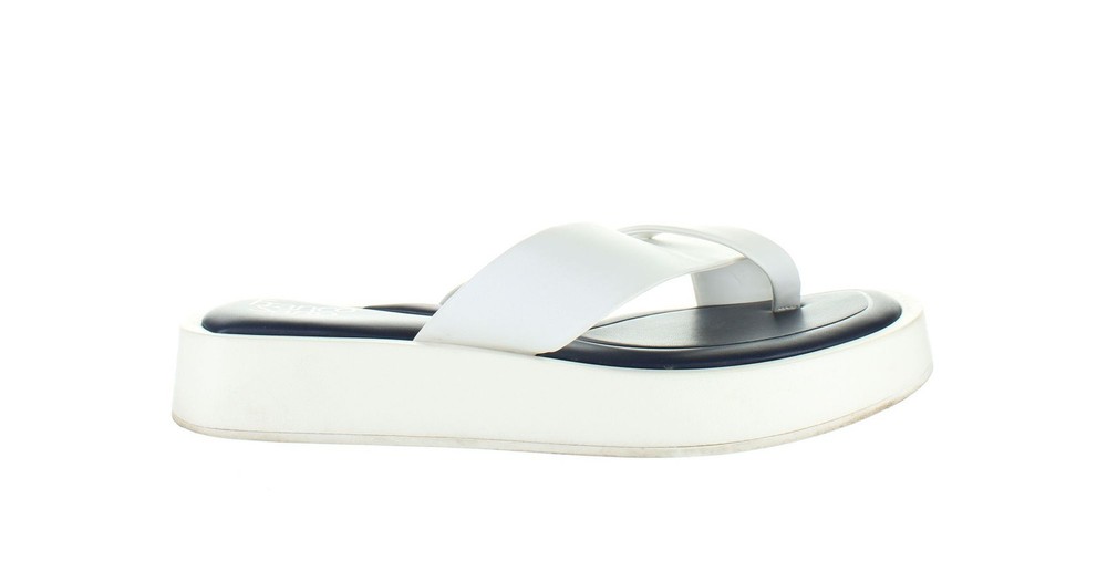 Franco Sarto Womens Janey White Sandals Size 8.5 (7820696)