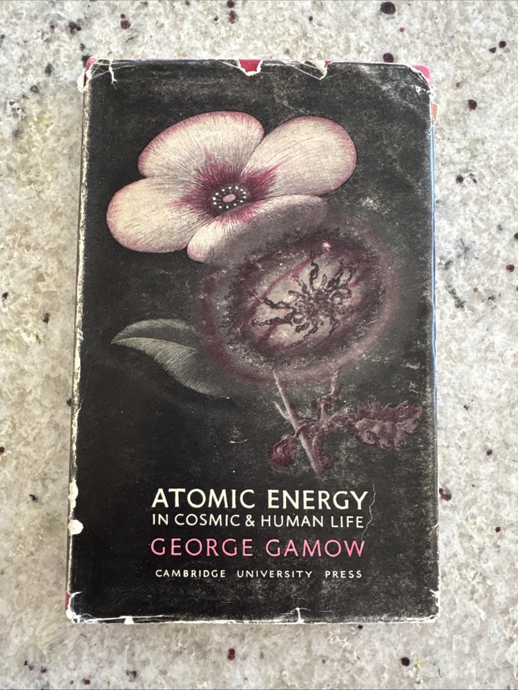 Vintage 1947 Atomic Energy by Ukrainian Physicist George Gamow HCDJ 1st