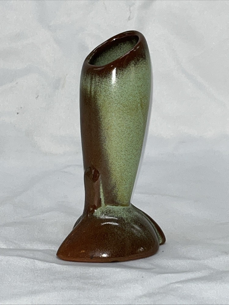 Frankoma Prairie Green Pottery Bud Vase #32