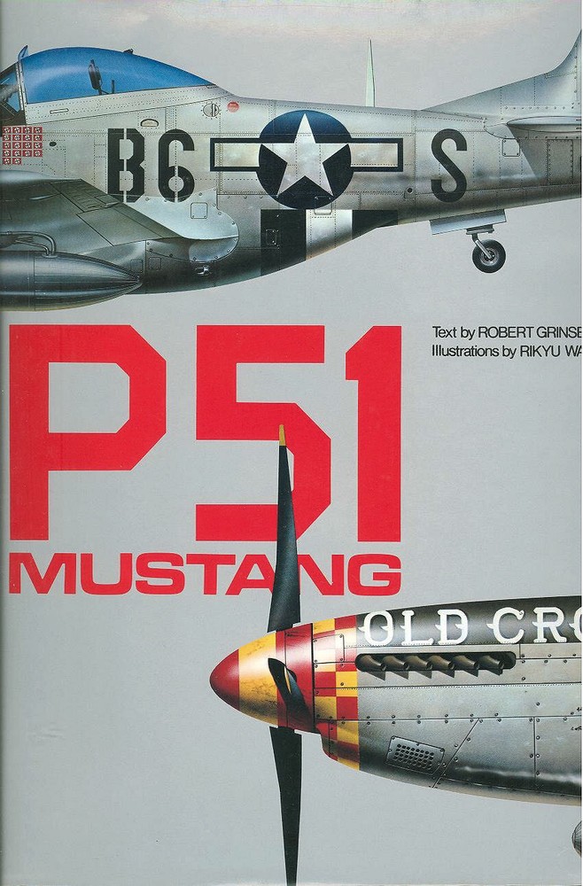 P-51 Mustang Hbdj North American Fg Usaaf Raf Ww2 Rolls-Royce Merlin Watanabe