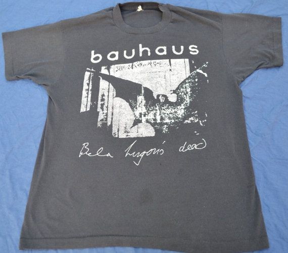 Bauhaus Bela Dead Shirt Tones On Tail Black Men S-234XL T-shirt