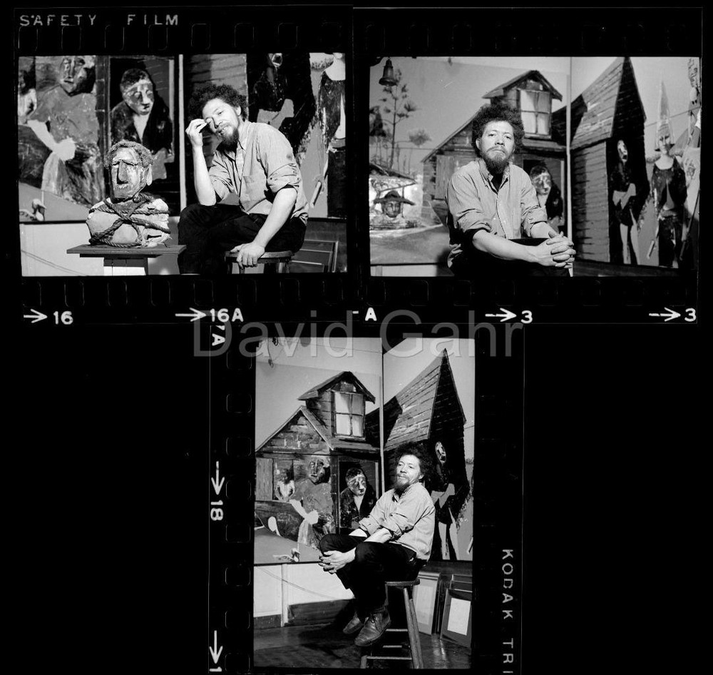 '71 Benny Andrews African-American Artist Activist Educator 3 Negative Lot B567