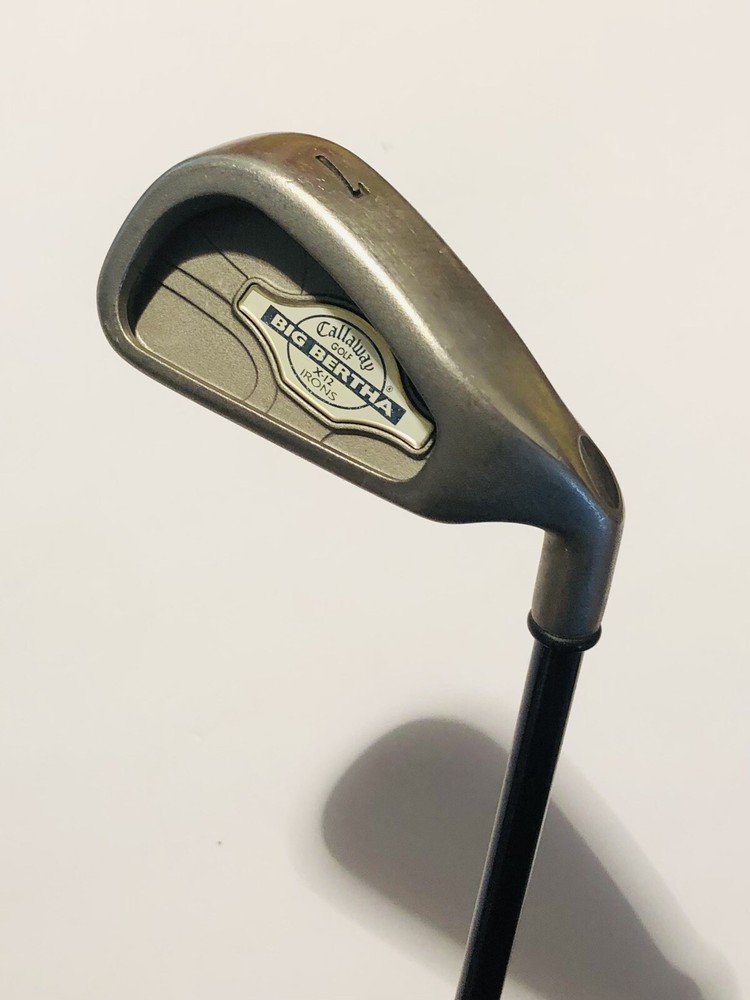 Callaway Big Bertha X-12 7 Iron RCH 99 Graphite Shaft Reg Flex RH 37”