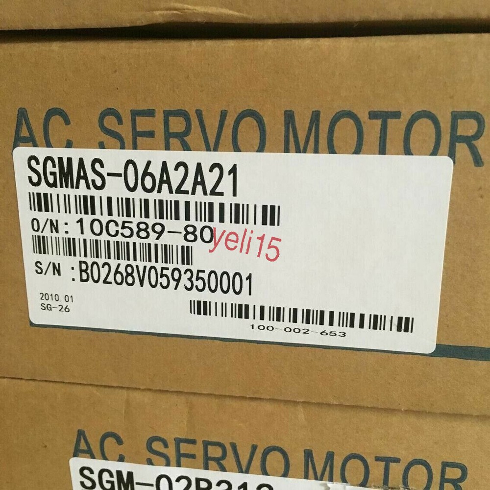 AC SERVO MOTOR SGMAS-06A2A21 SGMAS06A2A21 NEW FREE EXPEDITED SHIPPING #F22