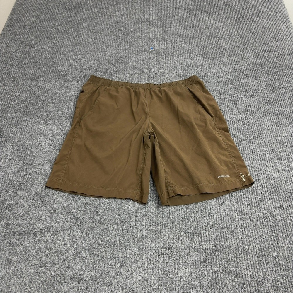 Patagonia Shorts Mens M Brown Polyester Hiking Outdoor Gorpcore Style