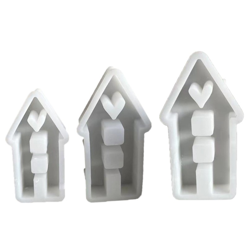 Handmade Mold Love House Decorations Silicone Mold for DIY Enthusiasts
