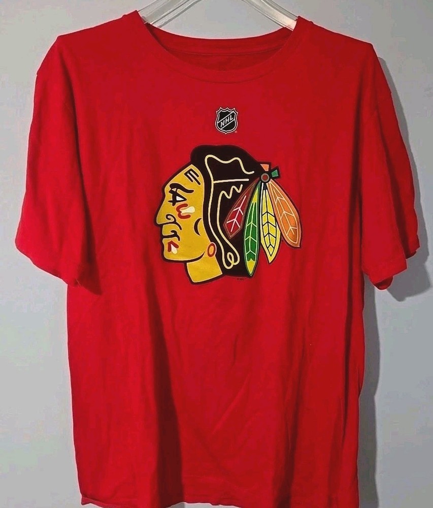 Chicago Blackhawks Patrick Kane Reebok T Shirt Size Large