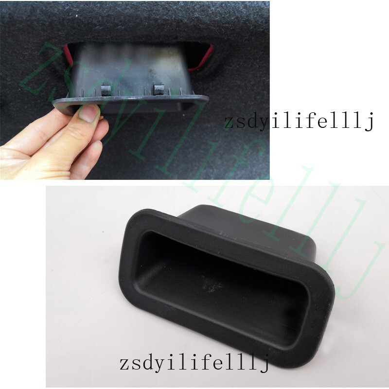 1x Black ABS Rear Trunk Handle Cover for Mazda CX-5 2013-2016 CX5 Trim