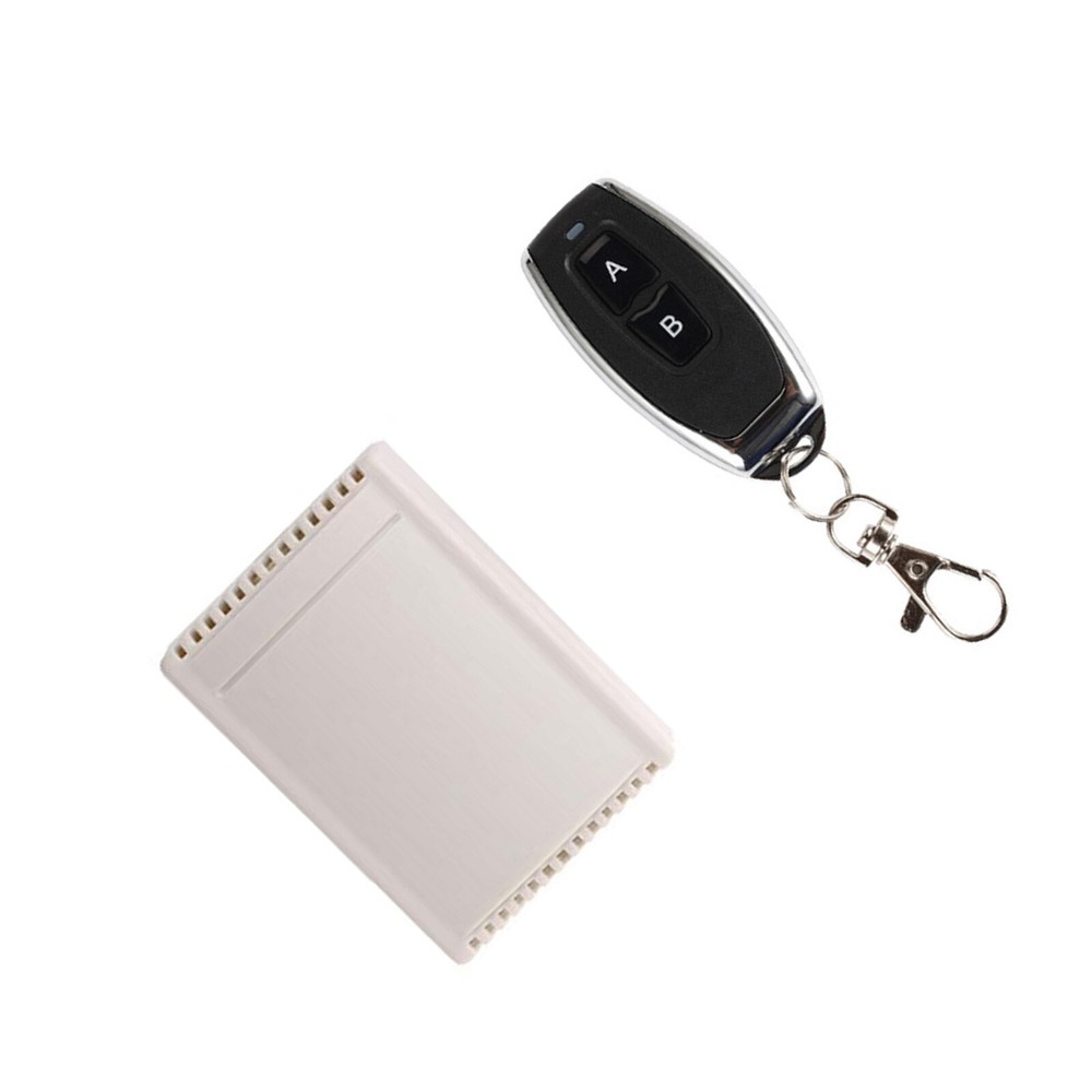 433Mhz Universal Wireless Remote Control Switch 85-250V 2CH Relay Receiver Kit e