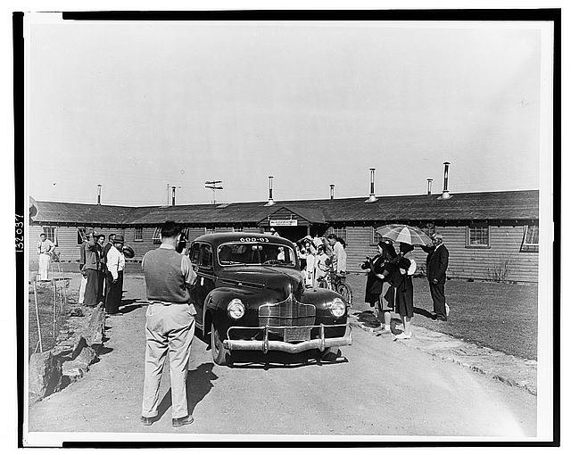 Tule Lake Relocation Center Newell California WWII Japanese Americans WRA Car