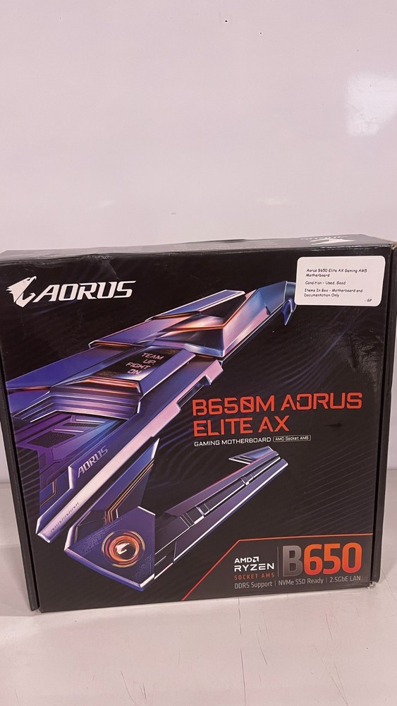 Aorus B650 Elite AX Gaming AM5 Motherboard