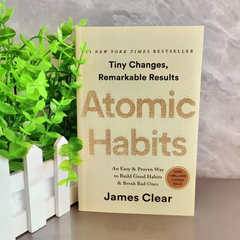 Atomic Habits James Clear Build Good Habits Break Bad Ones Paperback Book