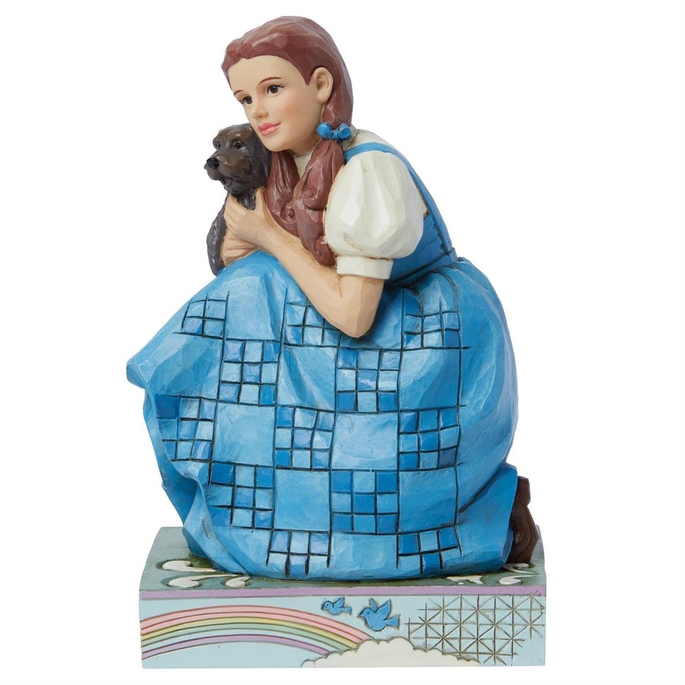 * New JIM SHORE Figurine THE WIZARD OF OZ Dorothy Toto Dog Cairn Terrier Kansas