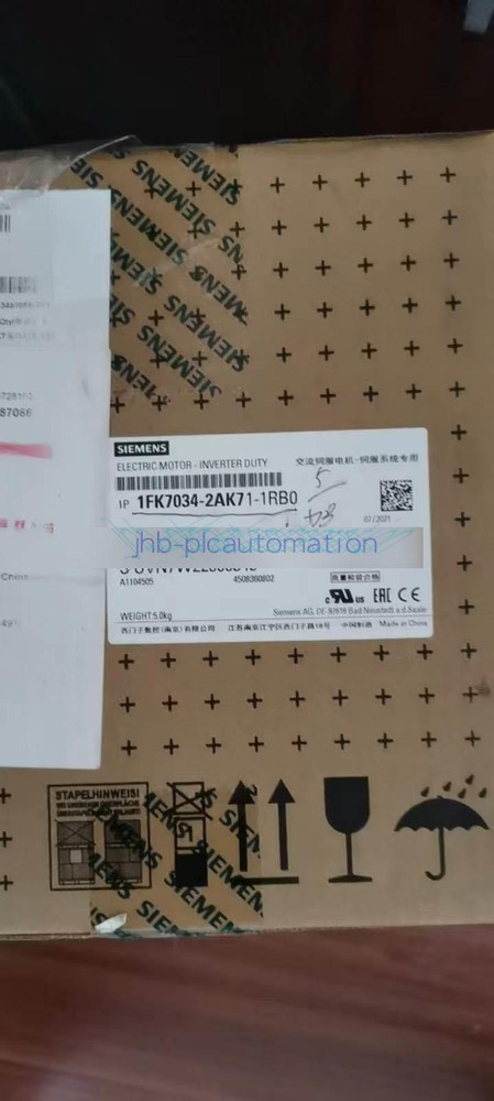 ONE NEW SIEMENS Servo Motor 1FK7034-2AK71-1RB0