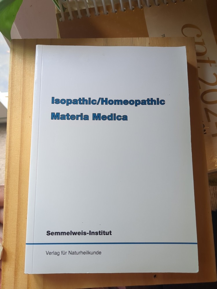 Isopathic/Homeopathic Materia Medica Edition 2012