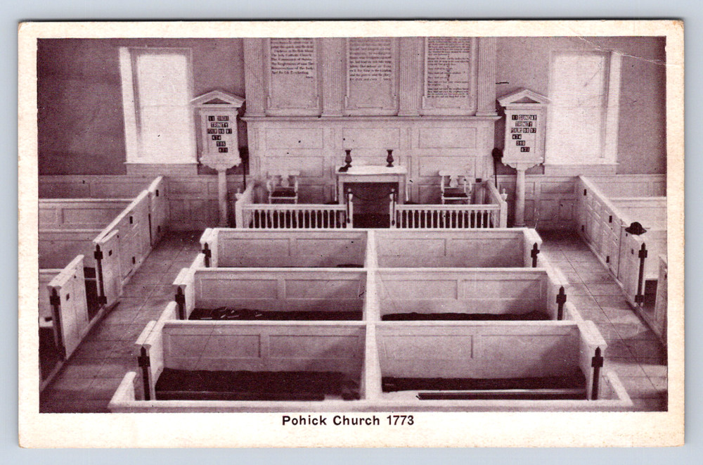 Vintage Postcard Pohick Church 1773