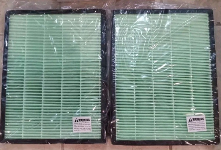 2 Pack HEP Carbon Air Filters for Coway AIRMEGA 400 400S AP-2015 Max 2