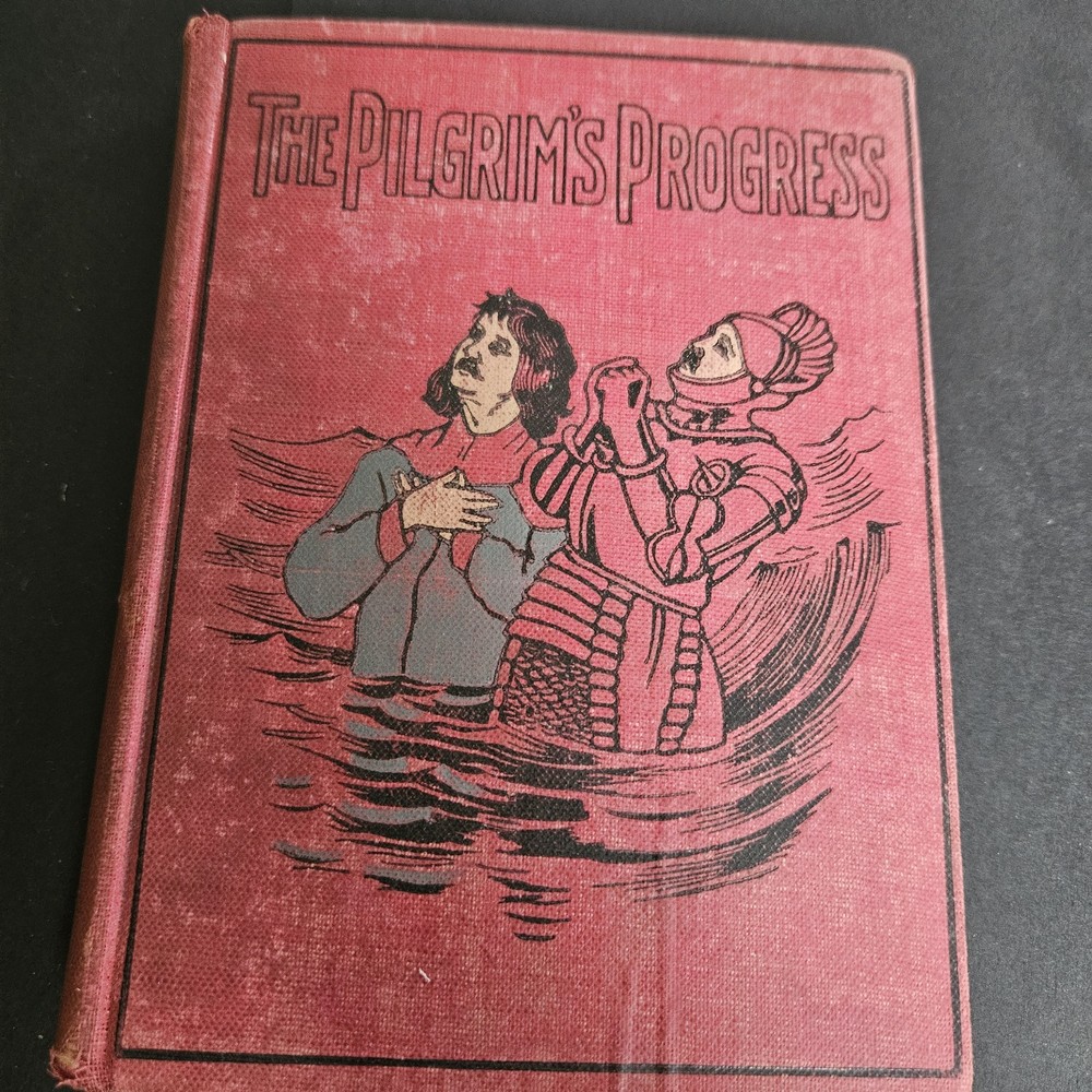 Antique Book THE PILGRIM'S PROGRESS By John Bunyan