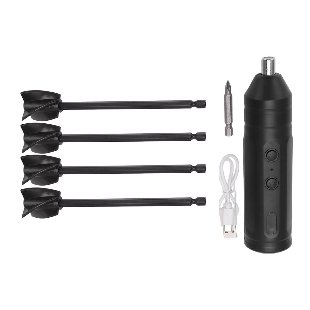 USB Rechargeable Handheld Epoxy Resin Mixer with Slow Powerful Motor