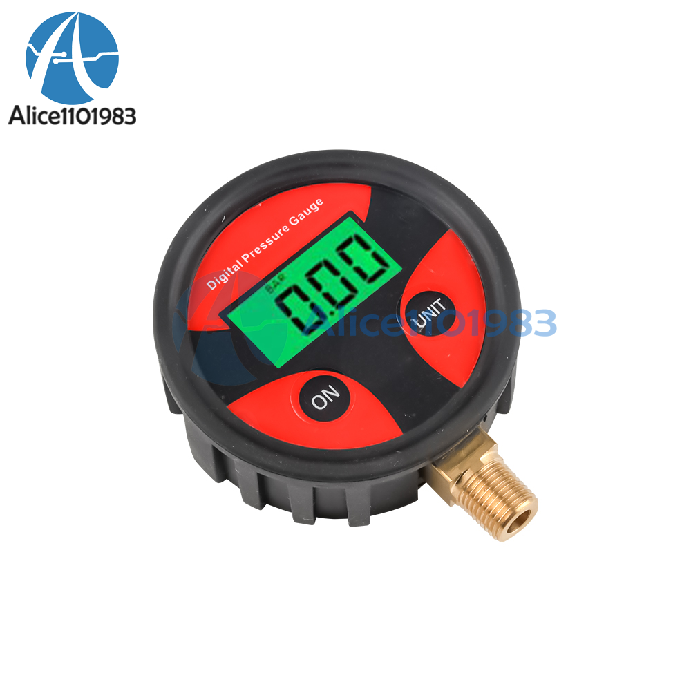 Digital 0-200PSI LCD Tyre Tire Air Pressure Gauge Dial Meter Tester for Car